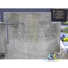 Grafstenen kerkhof Herwen Coll. HKR (125) H.G.Polman